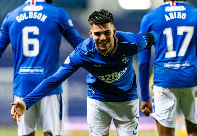 Ianis Hagi a marcat golul victoriei echipei Glasgow Rangers în meciul St. Johnstone, scor 1-0, din campionatul Scoţiei – VIDEO –