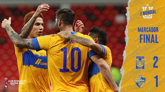 Tigres UANL, în semifinale la Cupa Mondială a Cluburilor, după 2-1 cu Ulsan Hyundai