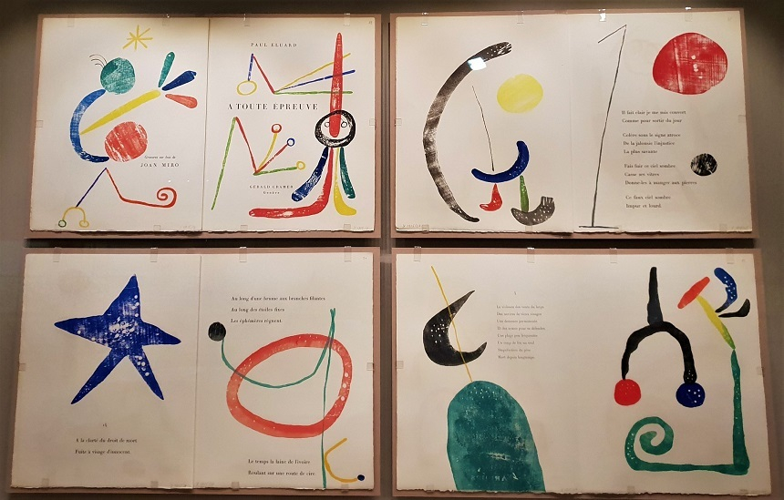 Un volum de poezii de Paul Éluard ilustrat de Joan Miro, vândut cu 170.000 de euro