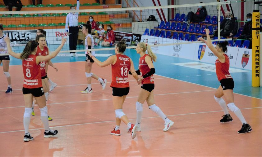 Volei Alba Blaj şi Dinamo Bucureşti, în finala Cupei României la volei feminin