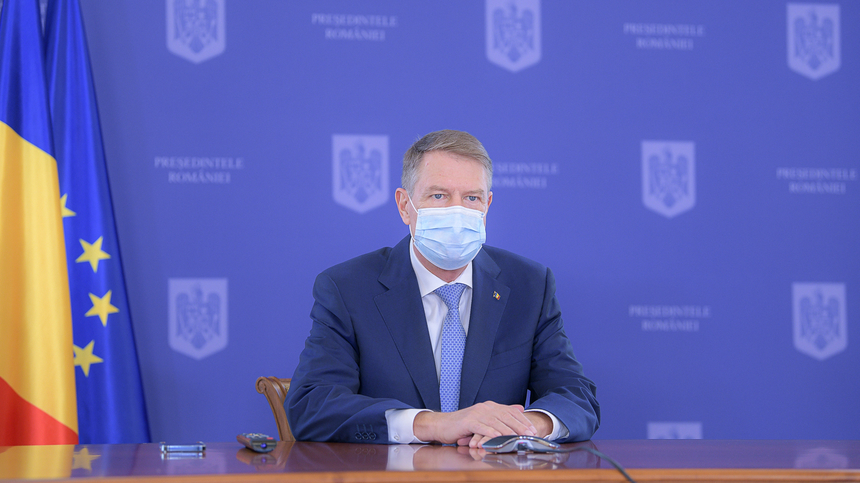 Klaus Iohannis va participa, joi şi vineri, la reuniunea Consiliului European, în format de videoconferinţă