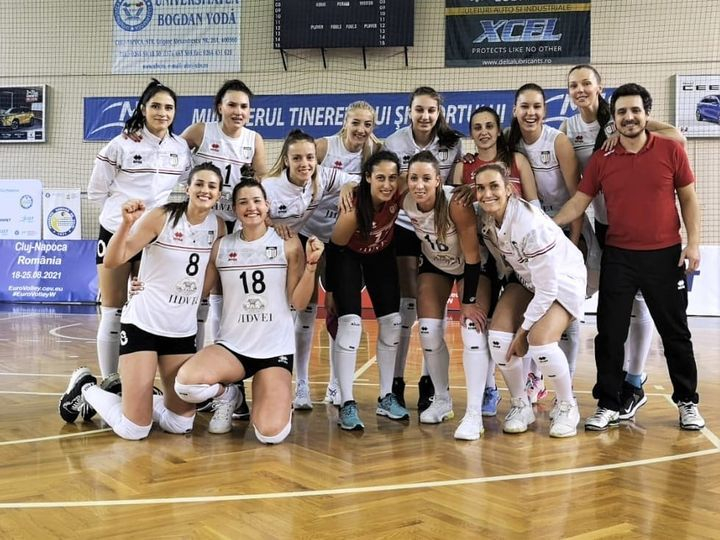 Volei Alba Blaj – Kaposvar, scor 3-0, în semifinalele Challenge Cup la volei feminin