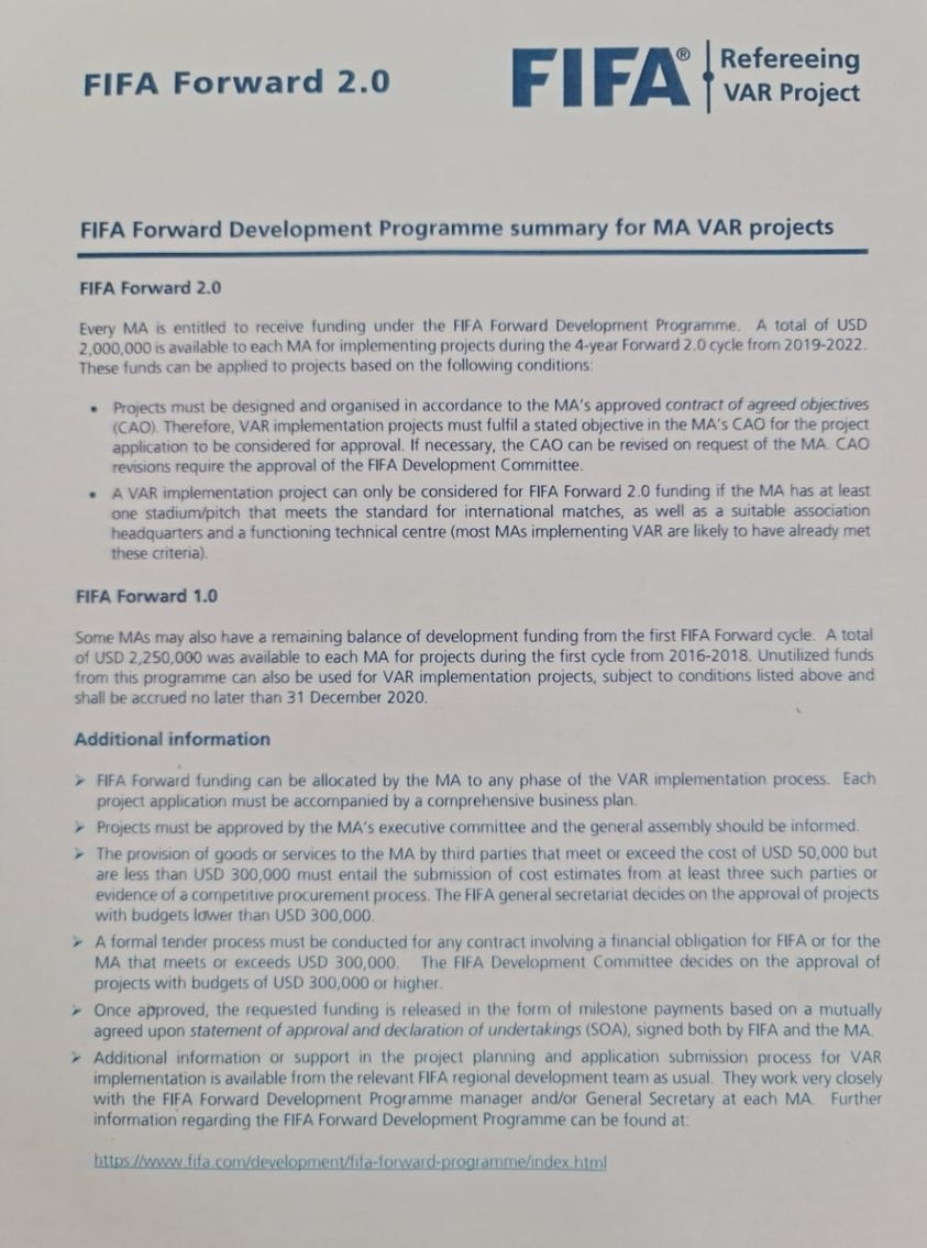 Secretarul general al LPF îl acuză pe preşedintele FRF că minte când susţine că nu au existat fonduri de la FIFA pentru implementarea VAR