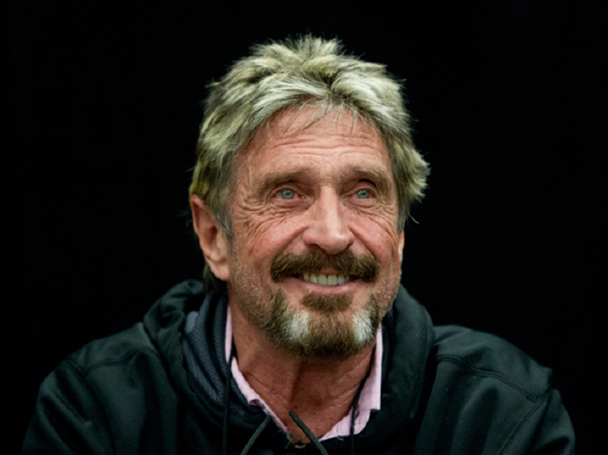 John McAfee a fost pus sub acuzare în SUA pentru fraude cu criptomonede