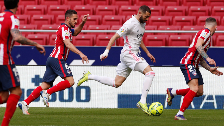 Atletico Madrid – Real Madrid, scor 1-1, în LaLiga