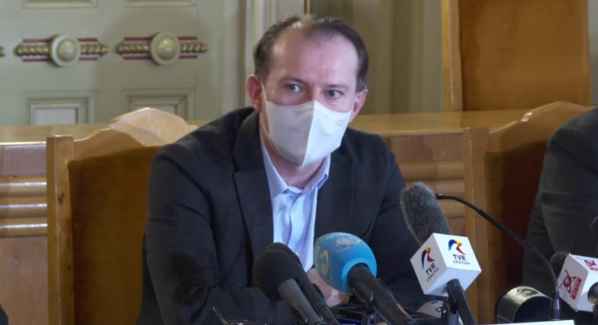 Florin Cîţu: Până în momentul în care nu am dat şansa tuturor cetăţenilor români să se vaccineze, nu văd sensul acestui paşaport de vaccinare