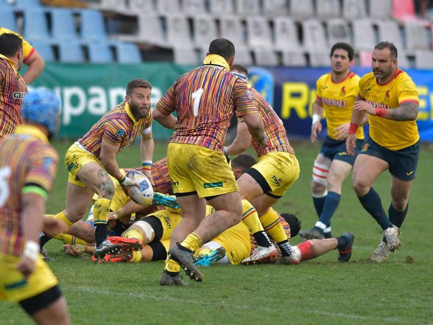 România a învins Spania, scor 22-16, în Rugby Europe Championship