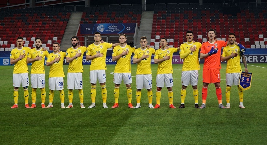 Partida dintre România U21 şi reprezentativa de tineret a Germaniei, în direct la TVR 1, de la ora 19.00