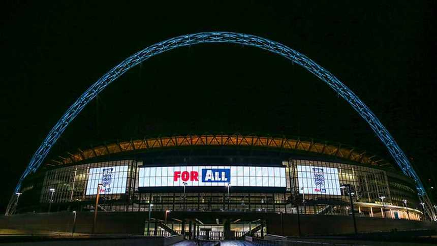 Federaţia engleză vrea 45.000 de fani pe stadionul Wembley la semifinalele şi finala Euro