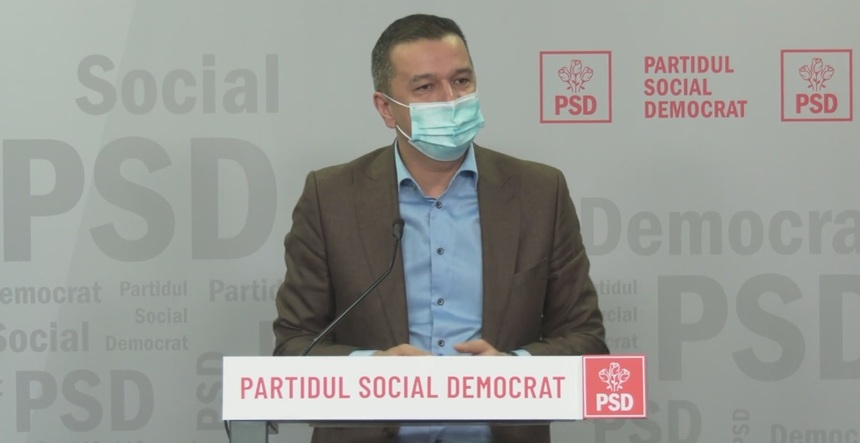 Sorin Grindeanu: Susţinem două lucruri, Guvern PSD cu prim ministru PSD sau alegeri anticipate/ Părerea mea personală este că domnii de la USR vor merge cu coada între picioare şi vor accepta să facă o nominalizare pentru Ministerul Sănătăţii