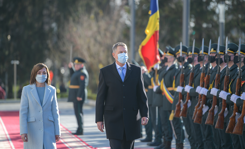 Klaus Iohannis o va primi marţi la Cotroceni pe Maia Sandu, preşedintele Republicii Moldova