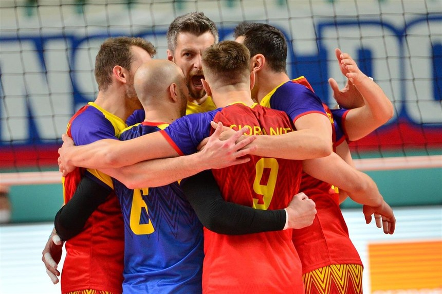 România – Slovacia, scor 1-3, în al doilea meci din preliminariile CE2021 de volei masculin