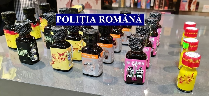 Percheziţii ale poliţiştilor la sex shop-uri din Bucureşti şi judeţele Braşov, Constanţa, Prahova şi Bihor, care ar vinde ilegal produse care conţin o substanţă toxică – VIDEO