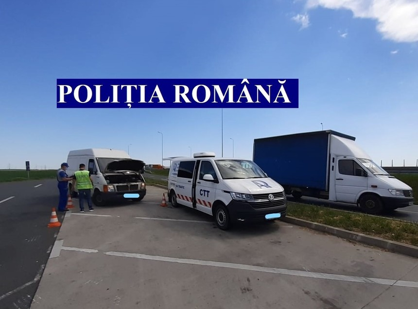 Acţiune a poliţiştilor din cinci judeţe pentru verificarea stării tehnice au autovehiculelor: S-au aplicat 528 de sancţiuni contravenţionale, multe dintre ele pentru defecţiuni la sistemele de frânare, direcţie şi iluminat, dar şi pentru anvelope neconforme