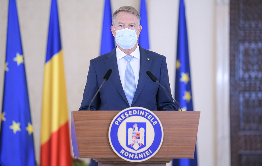 Klaus Iohannis are miercuri o videoconferinţa cu preşedintele Consiliului European Charles Michel şi un grup de lideri europeni