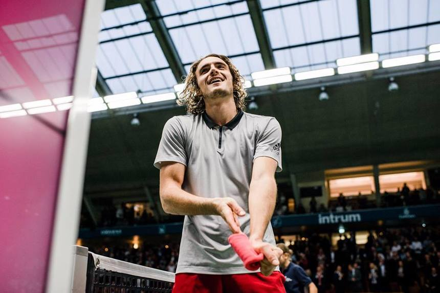 Stefanos Tsitsipas a câştigat turneul de la Lyon, al şaptelea trofeu din carieră