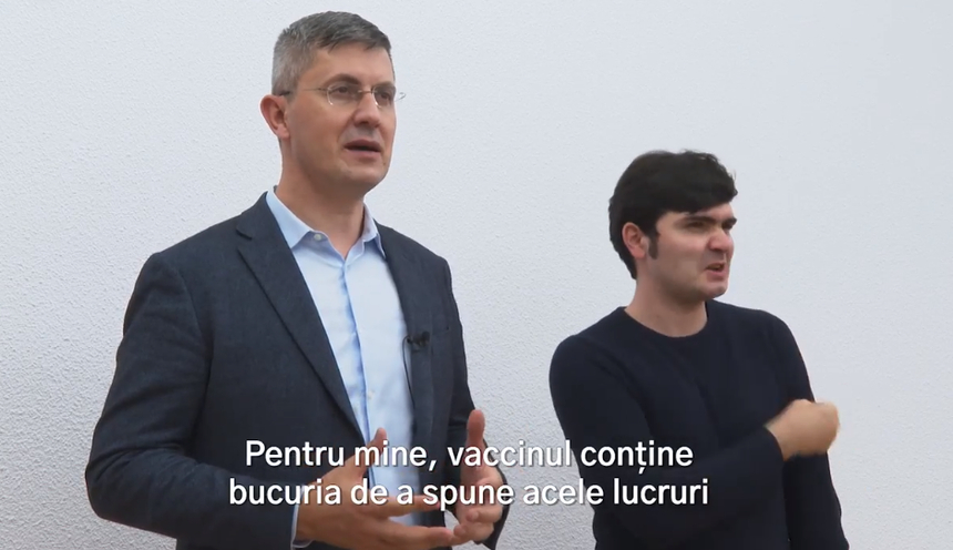 Dan Barna: Pentru mine, vaccinul conţine bucuria de a spune acele lucruri atât de importante pentru fiecare dintre noi: Mi-a fost dor de tine, mamă! Ce mare ai crescut, nepoate! – VIDEO