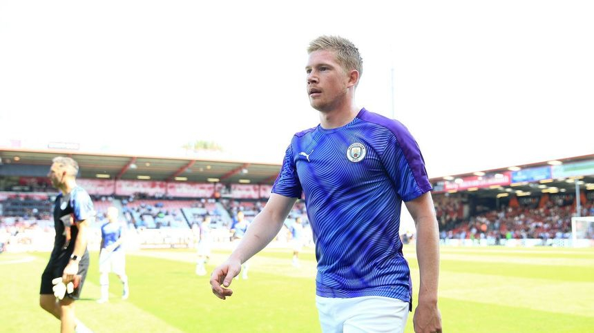 Kevin De Bruyne a suferit o fractură la nas şi o fractură a orbitei