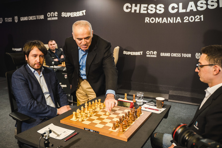 Toate partidele încheiate cu remiză în runda 1 la Superbet Chess Classic România