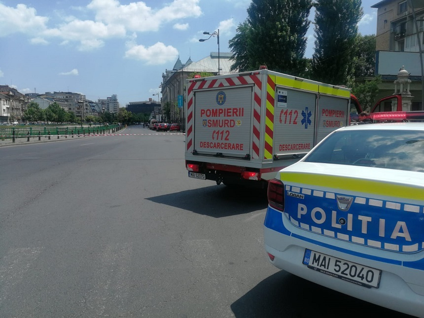 Alertă cu bombă la Curtea de Apel Bucureşti. Traficul în zonă este restricţionat – FOTO