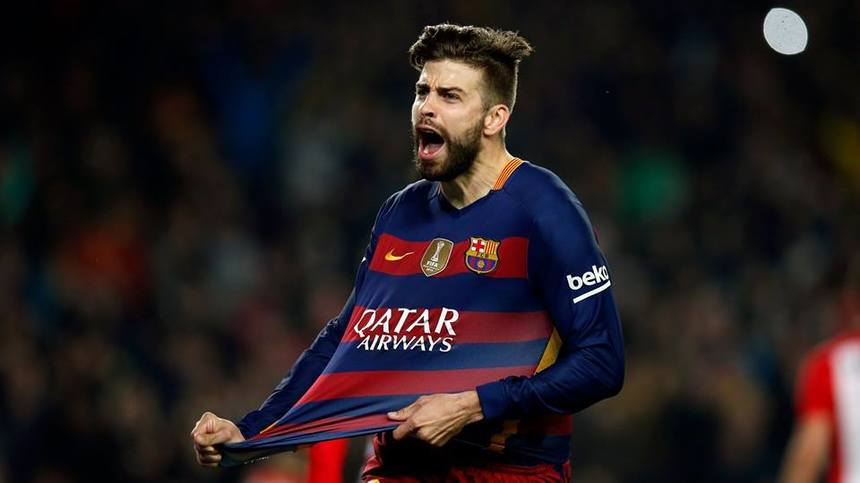 Pique spune că nu va juca la altă echipă în afară de FC Barcelona