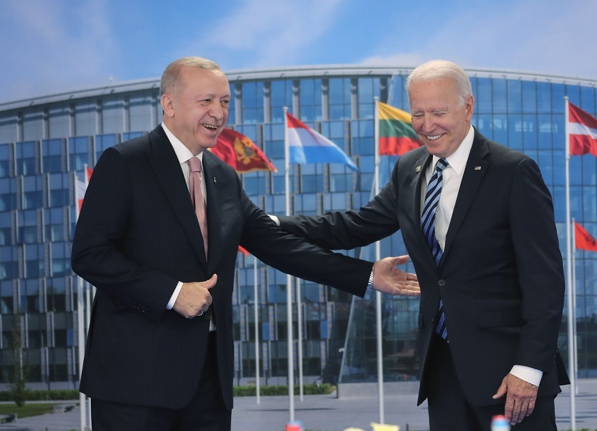 Biden şi Erdogan s-au declarat optimişti după prima lor întâlnire faţă în faţă, dar nu au anunţat vreun progres