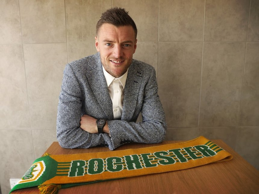 Jamie Vardy a devenit coproprietar al clubului american Rochester Rhinos