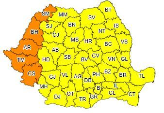 Avertizări meteorologice de caniculă în toată ţara, în timp ce la munte, în Dobrogea, Moldova, local în Oltenia, Muntenia şi Transilvania vor fi furtuni/ Joi şi vineri, valul de căldură va cuprinde toată ţara/ Cod roşu de temperaturi extreme în 7 judeţe