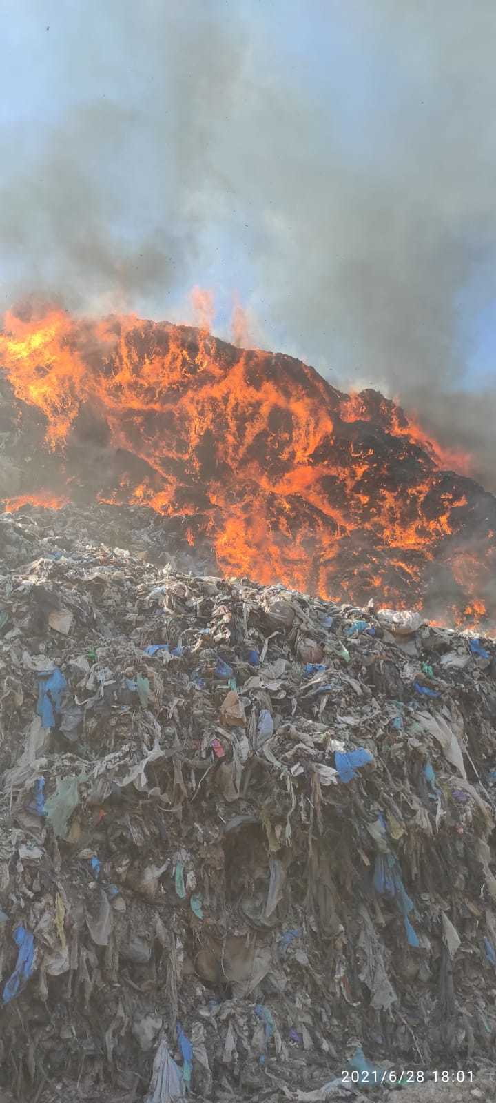 Octavian Berceanu, despre incendiul de la groapa de gunoi a municipiului Sighioara: Suntem la mila vântului, din păcate / Şeful Gărzii de Mediu afirmă că la ultimul incendiu groapa a ars mocnit o lună de zile