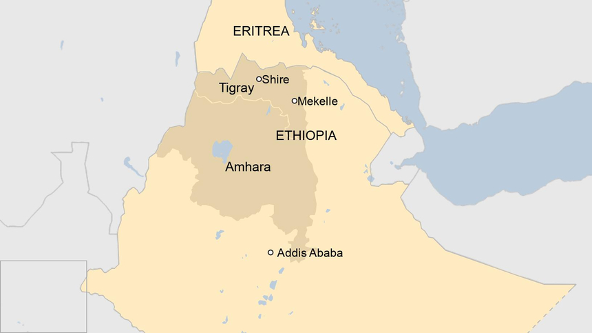 Etiopia: 400.000 de oameni suferă de foamete din cauza confictului din regiunea Tigray