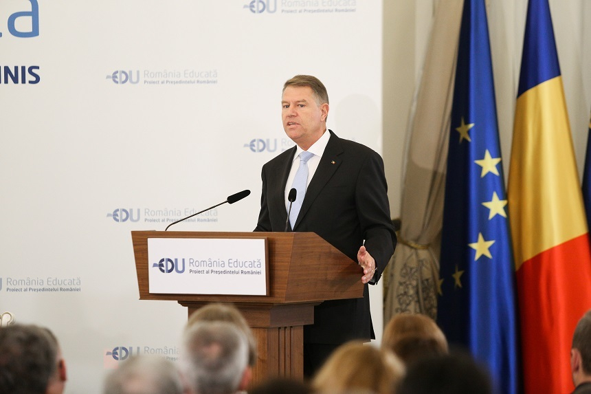 Programul ”România Educată”, discutat de preşedintele Klaus Iohannis cu partenerii de dialog social din zona educaţiei şi cu reprezentanţii organizaţiilor neguvernamentale