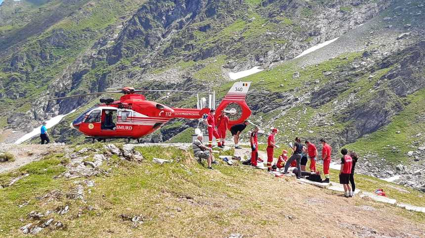 Sibiu: O turistă din Piteşti a făcut stop cardio-respirator la Bâla Lac / A fost solicitat elicopterul, dar femeia nu a putut fi salvată