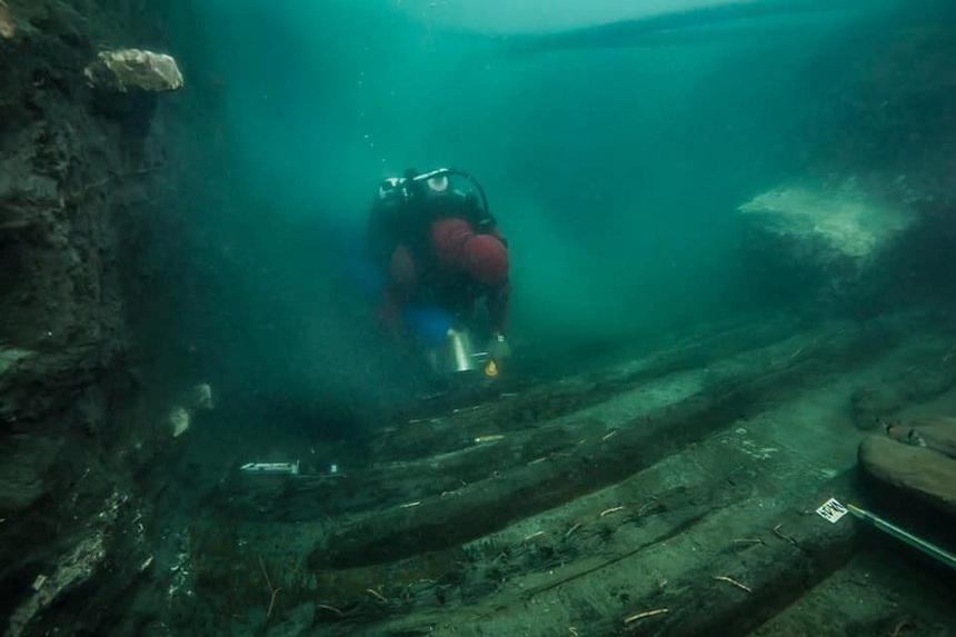 Vestigii ale oraş egiptean scufundat, descoperite în Marea Mediterană