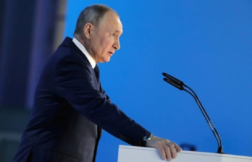 Putin a lăudat flota rusă, capabilă să distrugă „orice ţintă”