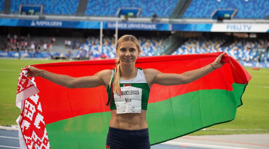 Sportiva din Belarus Krisţina Ţimanouskaia a primit viză umanitară în Polonia