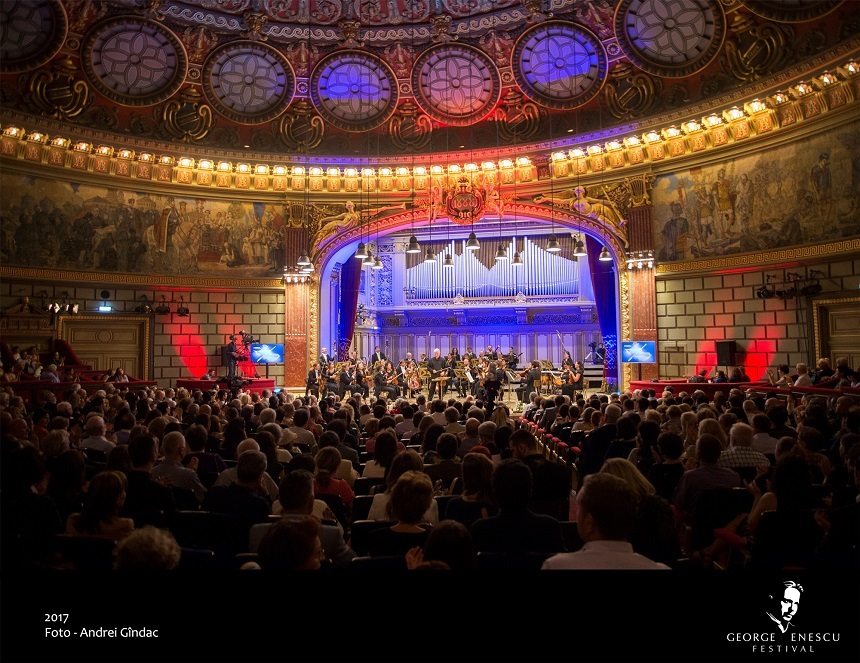 Festivalul „Enescu” – Vânzarea biletelor pentru concertele de la Ateneul Român şi Sala Auditorium, limitată la 70% din capacitate