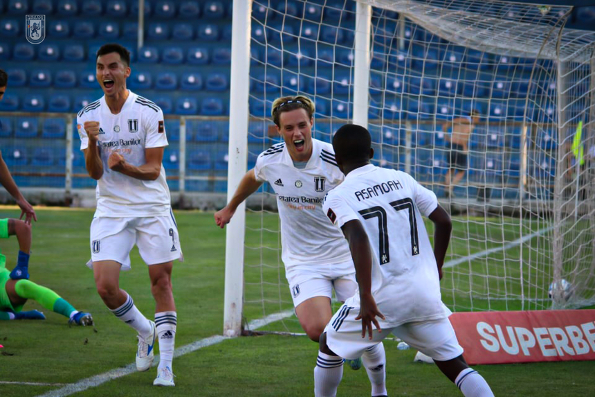 Liga 1: U Craiova 1948, victorie cu 2-1 în confruntarea cu Academica Clinceni