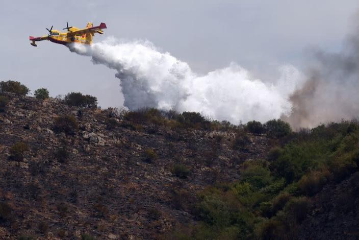 Mai multe sate evacuate, în urma izbucnirii unui incendiu în apropiere de Roma