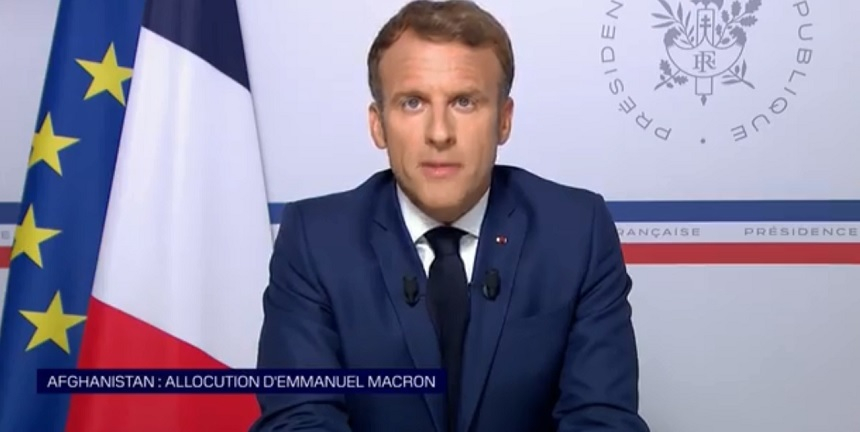 Emmanuel Macron: Afganistanul nu trebuie să redevină sanctuarul terorismului aşa cum a fost. Preşedintele francez a anunţat o „iniţiativă” cu europenii contra fluxurilor importante de migranţi