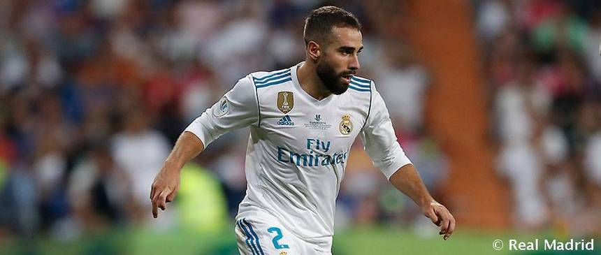 Dani Carvajal riscă un meci de suspendare, fiind bănuit că a luat intenţionat un cartonaş galben