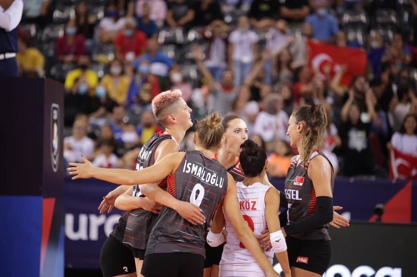 CE volei: Turcia, liderul grupei D, de la Cluj-Napoca, după a doua victorie; România dispută a doua partidă sâmbătă