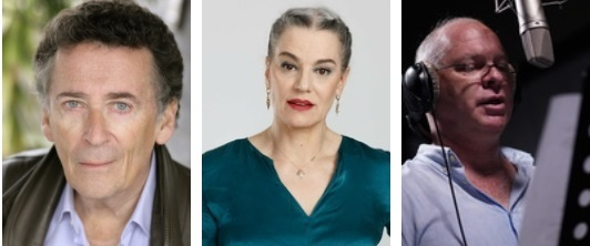 Robert Powell, Maia Morgenstern şi Vlad Ivanov, în permieră pe scena Festivalului „Enescu”