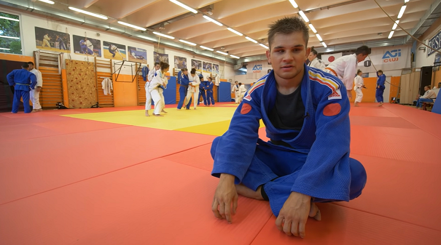 Alex Bologa, medaliat cu bronz la Jocurile Paralimpice, la judo