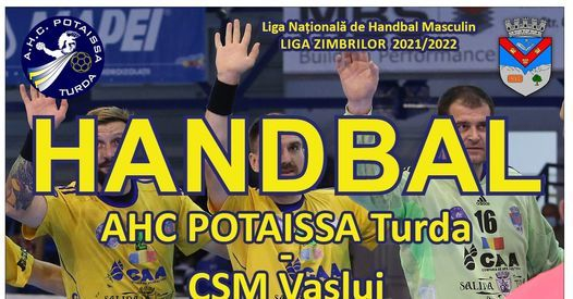 Potaissa Turda – CSM Vaslui, scor 31-24, în primul meci al stagiunii 2021-2022 la handbal masculin