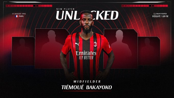 Mijlocaşul francez Bakayoko, la AC Milan