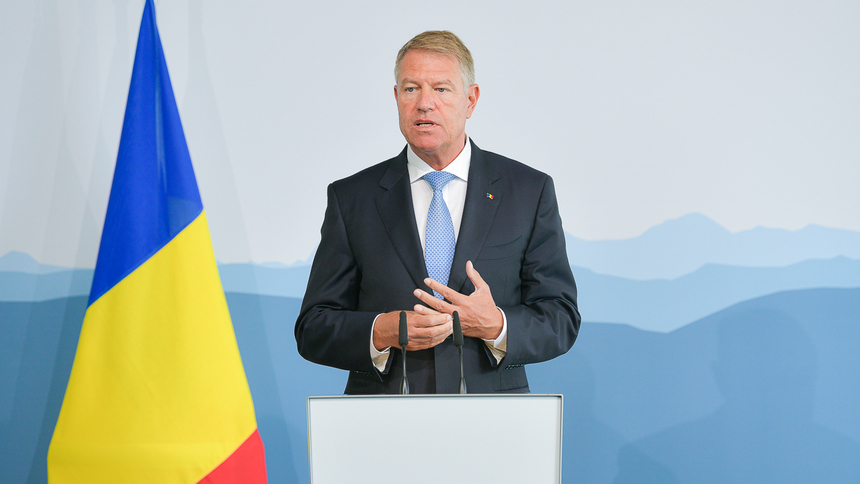 Iohannis: Chestiunea guvernamentală nu este absolut deloc îngrijorătoare. Avem un guvern care merge mai departe