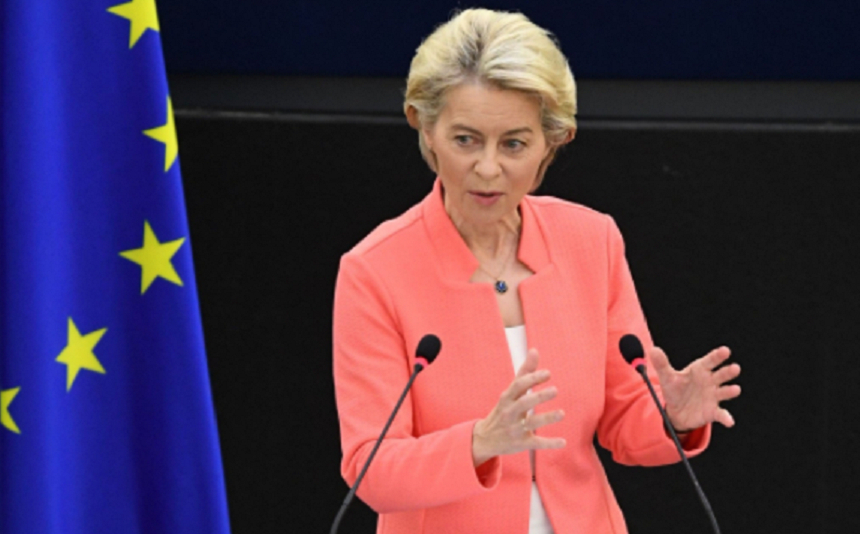 Ursula von der Leyen promite, în al doilea său discurs despre starea Uniunii, 200 de milioane de doze de vaccin anticovid suplimentare ţărilor sărace şi pledează în favoarea Uniunii Apărării