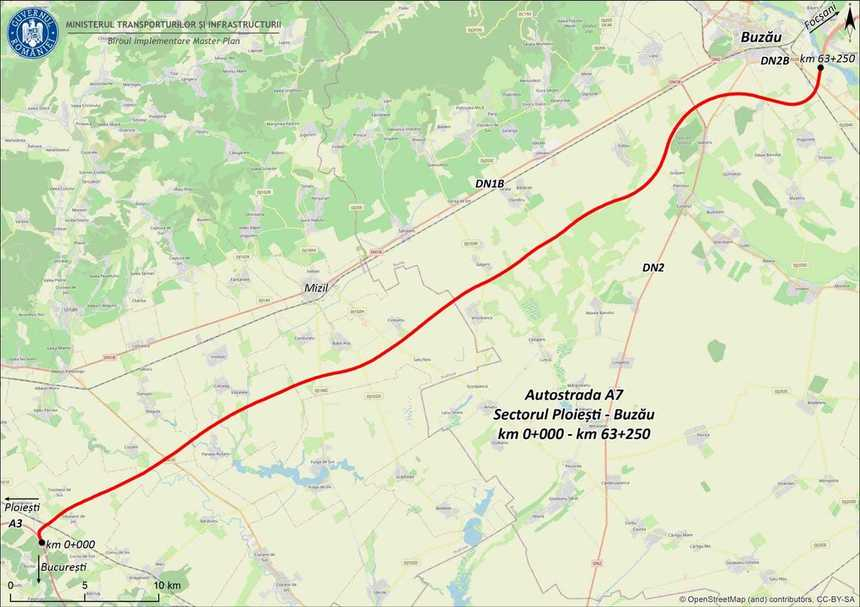 Cătălin Drulă anunţă că 39 de oferte au fost depuse pentru A7 Ploieşti-Buzău