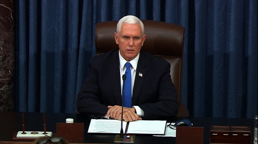 Sesiunea Congresului SUA destinată certificării victoriei lui Biden a fost reluată, fiind condusă de Mike Pence: „Violenţa nu câştigă niciodată. Libertatea câştigă”