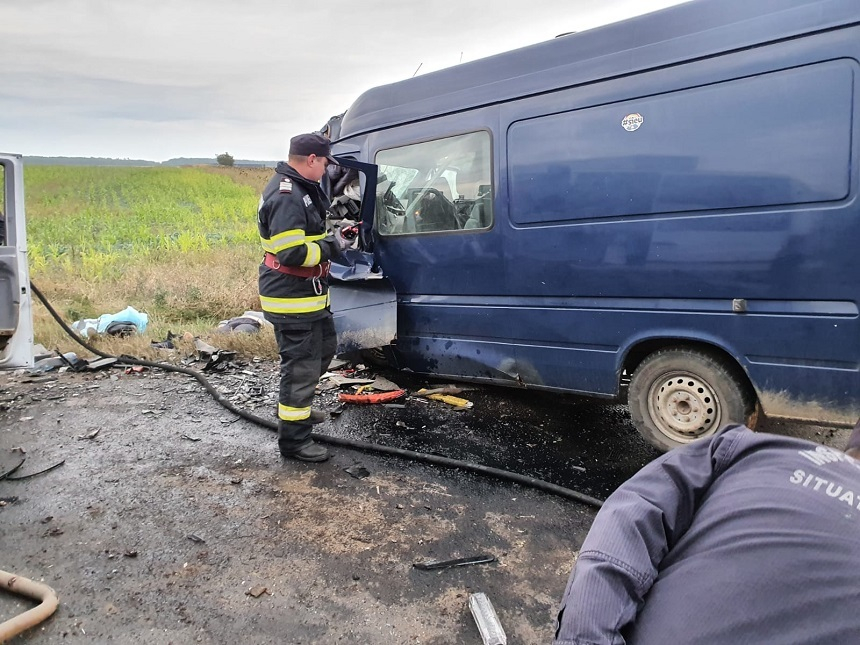 Patru persoane au murit în urma unuui accident care a avut loc pe DN2, între Moviliţa şi Sineşti – FOTO